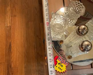 Woven leg coffee/side tables $30 + tax