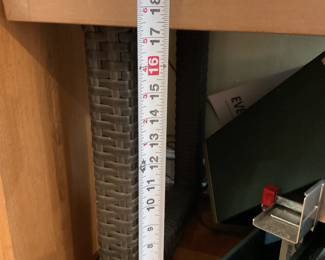 Woven leg coffee/side tables $30 + tax