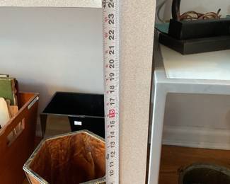 Laminate console table $45 + tax