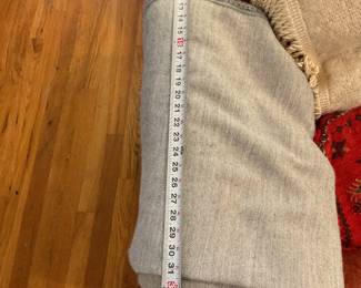 Vintage pink crushed velvet sofa