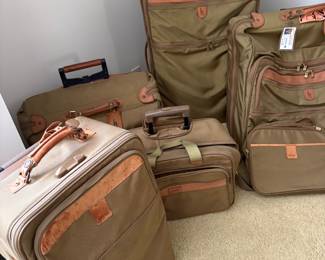 Second floor, lg selection of Hartman luggage.