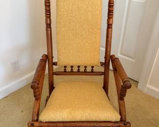 Antique rocker.