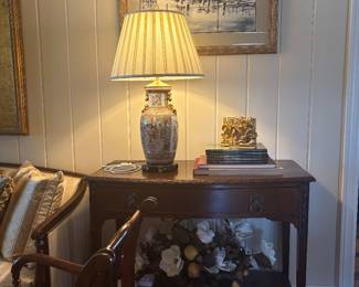 Beautiful English table. 