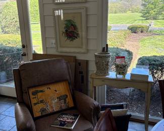 Second of a pair of recliners.