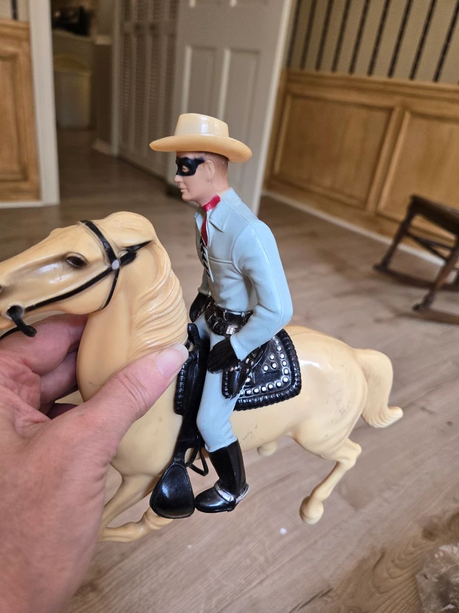 1950's Hartland Lone Ranger & Trigger. Contact us for ebay pre sale listing. 