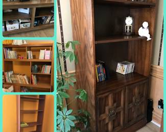 Several of the shelves available.