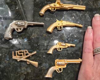 Small metal toy guns $10 bag of all.