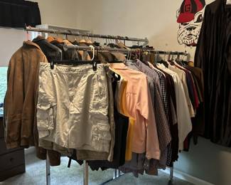 Men's Clothing mostly XL Tall.