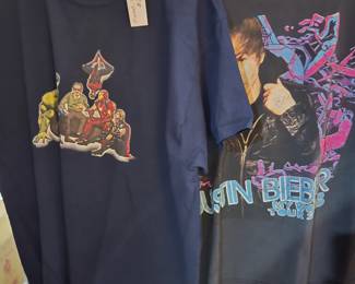 Marvel & Justin Beiber T-Shirts