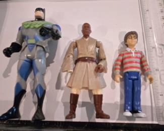 Batman, Star Wars Mace Windu, Harry Potter
