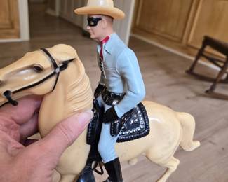 1950's Hartland Lone Ranger & Trigger. Contact us for ebay pre sale listing. 