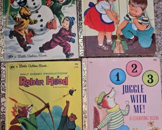 Early 39 cents Little Golden Books