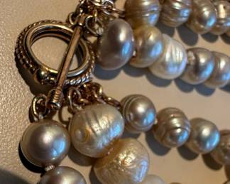 Multi-Strand Freshwater Pearl Necklace