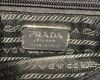 Prada Black Fabric Shoulder Bag