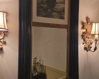 Split Panel Landscape Mirror