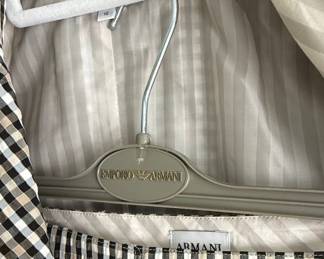 Emporio Armani Gingham Suit