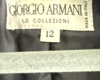 Giorgio Armani Le Collezioni Velvet Jacket