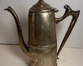 Silver Plated Coffee Pot Style 1112