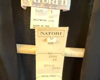 Natori II Black Polyester Robe
