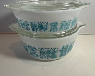 Pyrex "Farmer's Market" Casserole Dishes