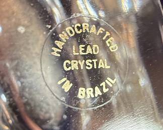 Handcrafted Lead Crystal Heart Dish