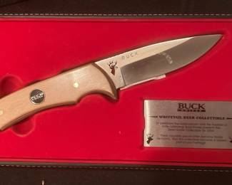 Buck Knives 728 Whitetail Deer Collectible 2004