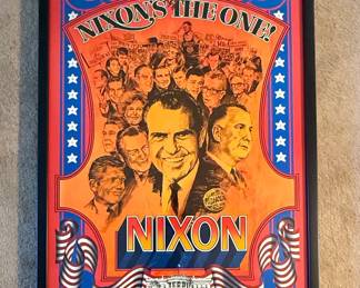 Nixon's the One! Political Poster by Jim Michaelson
