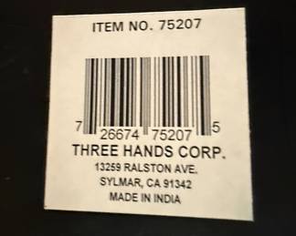 Three Hands Corp Floral Candlesticks