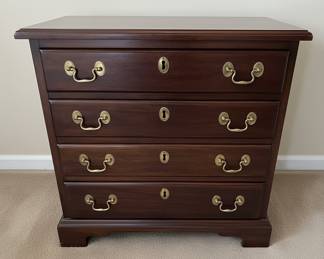 Virginia Galleries by Henkel Harris Mahogany Chest of Drawers