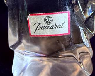Baccarat Crystal Angel Figurine