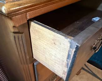 Chippendale Style Wood Chest of Drawers