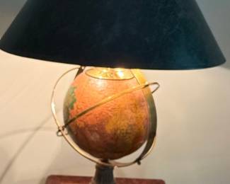 Vintage Globe Table Lamp Style