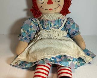 Knickerbocker Raggedy Ann Doll