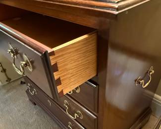 Virginia Galleries by Henkel Harris Mahogany Chest of Drawers