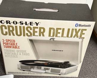Crosley Cruiser Deluxe Portable Turntable