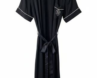 Natori II Black Polyester Robe