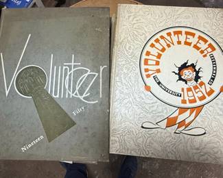 University of Tennessee Volunteer Yearbooks