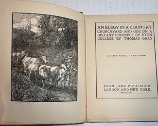 Gray's Elegy in a Country Churchyard Illustrated Edition