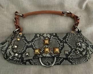 Prada Studded Shoulder Bag