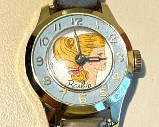 Vintage Barbie "Swiss Made" Ponytail Watch