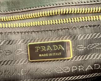 Prada Leopard Print Shoulder Bag