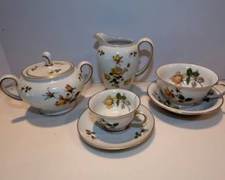 Rosenthal "Rose" Pattern Tea Set