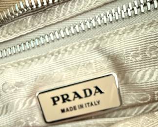 Prada Studded Shoulder Bag