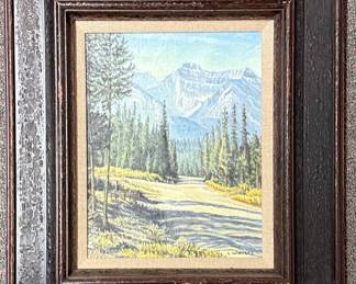 G. Howard Landscape Oil Painting