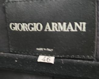 Giorgio Armani Pinstripe Blazer second image