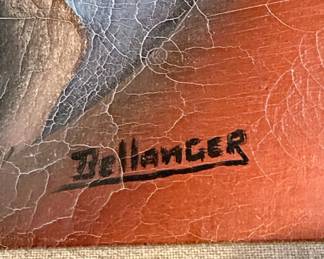 Bellanger Style Haitian Art Painting