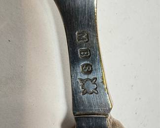 Fish Motif Serving Fork