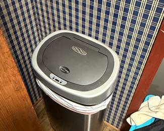 Nine Stars Stainless Steel Motion Sensor Trash Can