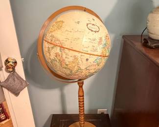 Replogle "Presidential" Globe on Wooden Stand