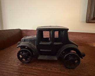 Cast Iron Model T Coupe Toy Car